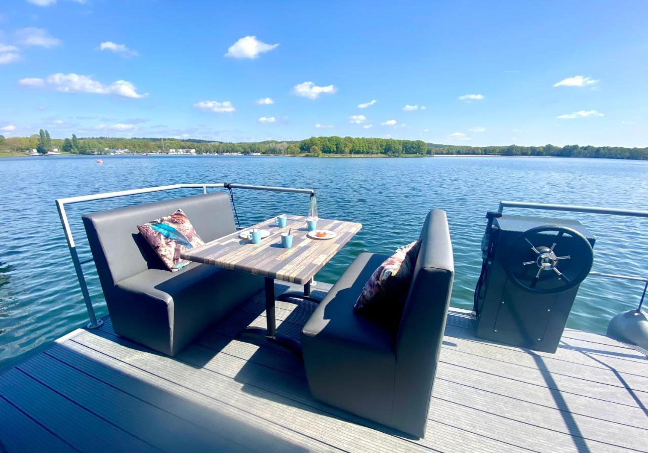 Middelaar Houseboat Met Dakterras Mookerplas מראה חיצוני תמונה