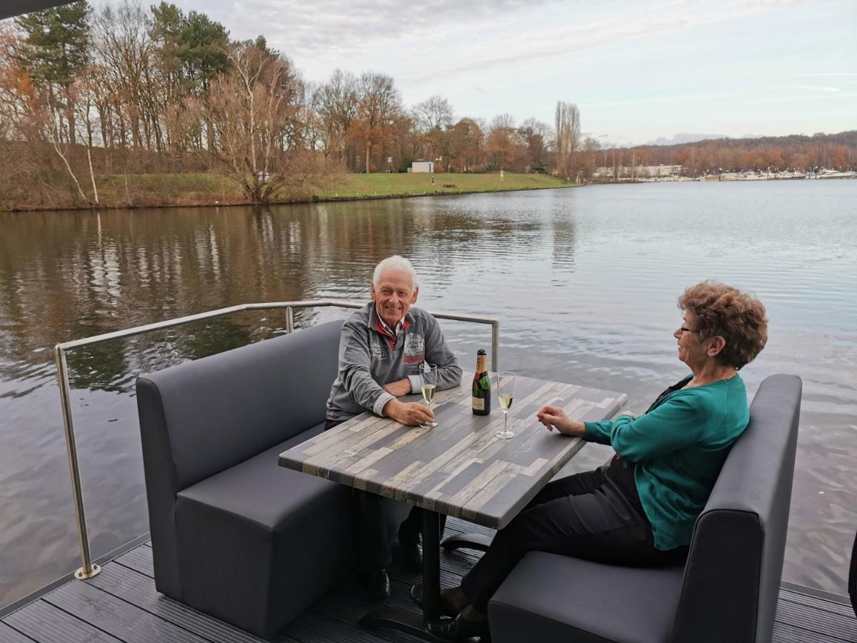 Middelaar Houseboat Met Dakterras Mookerplas מראה חיצוני תמונה