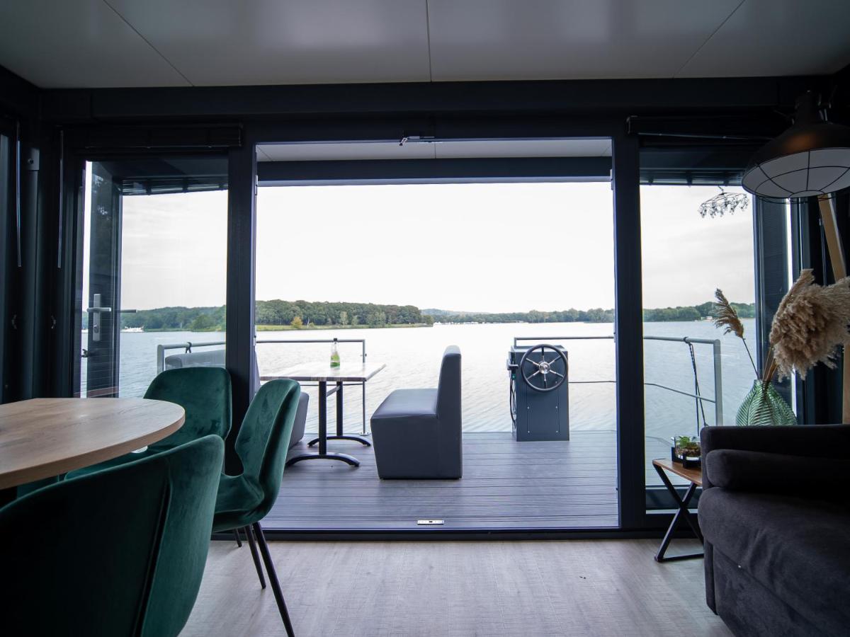 Middelaar Houseboat Met Dakterras Mookerplas מראה חיצוני תמונה