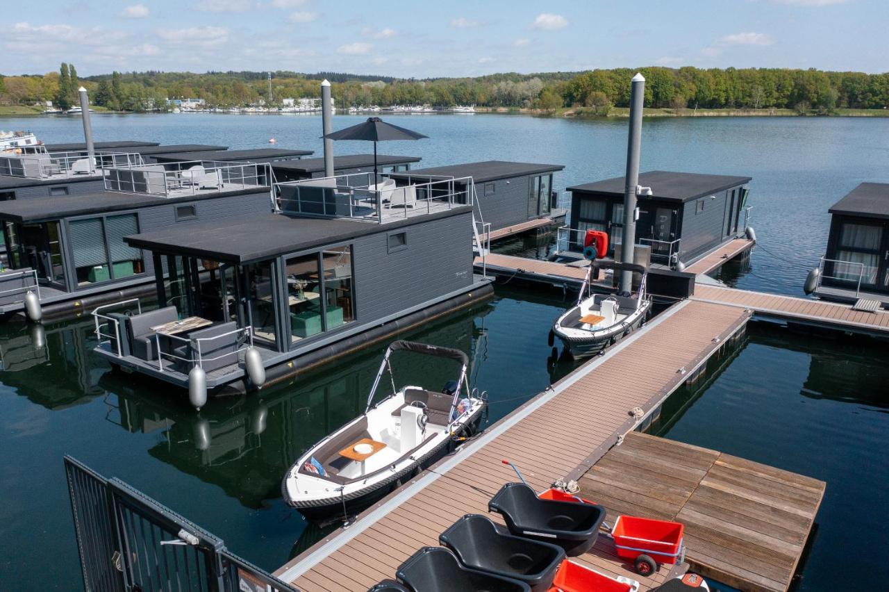 Middelaar Houseboat Met Dakterras Mookerplas מראה חיצוני תמונה