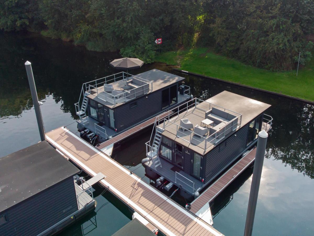 Middelaar Houseboat Met Dakterras Mookerplas מראה חיצוני תמונה