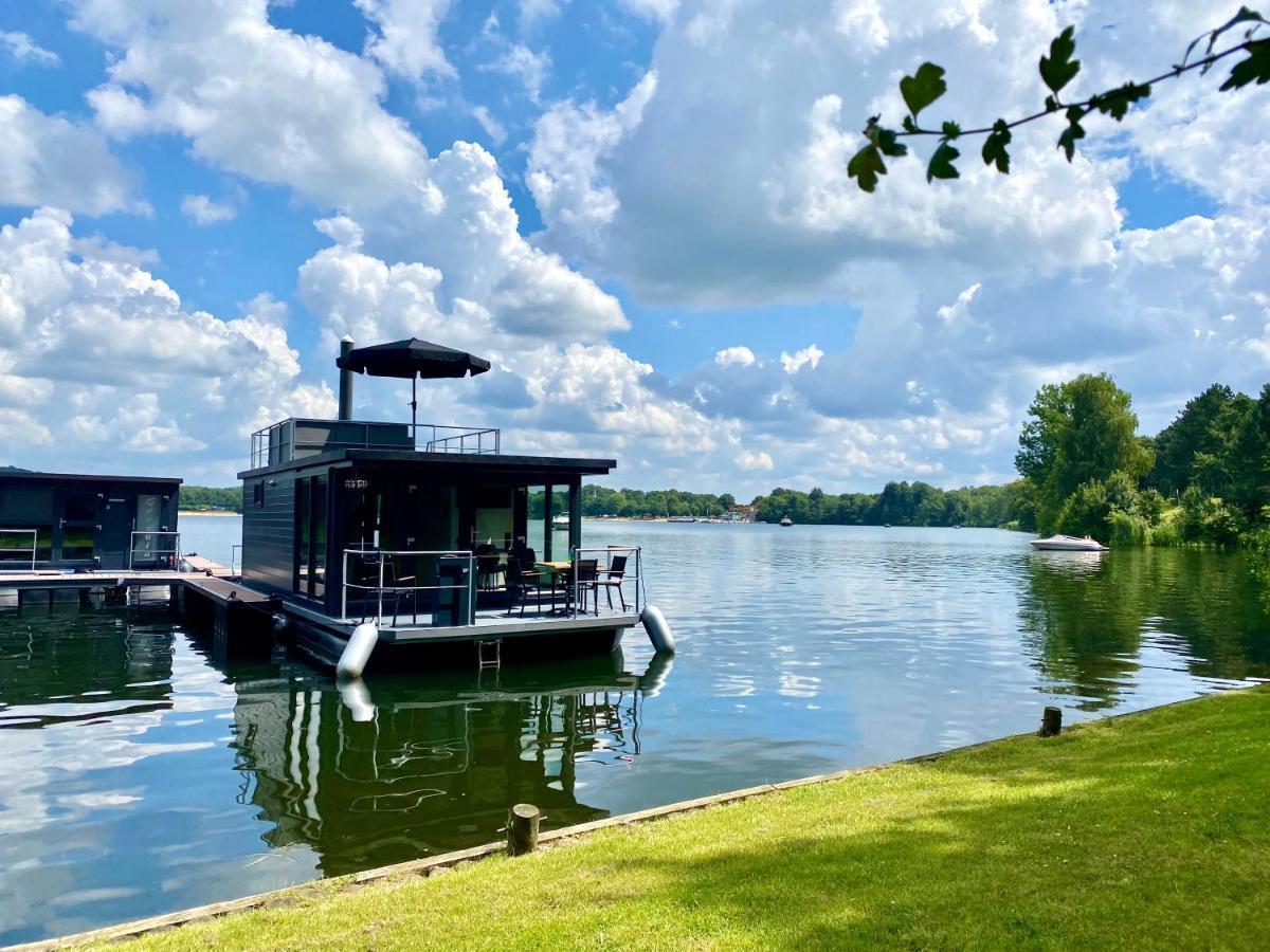 Middelaar Houseboat Met Dakterras Mookerplas מראה חיצוני תמונה